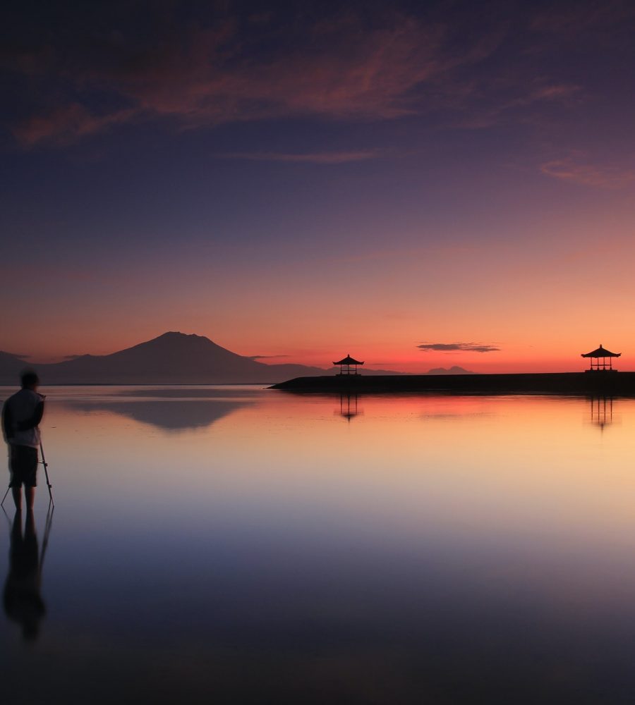 Mystical Morning at Sanur Beach, Bali
